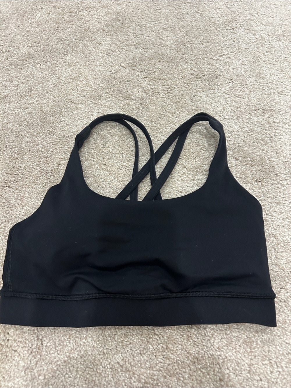 Black Lululemon Sports Bra